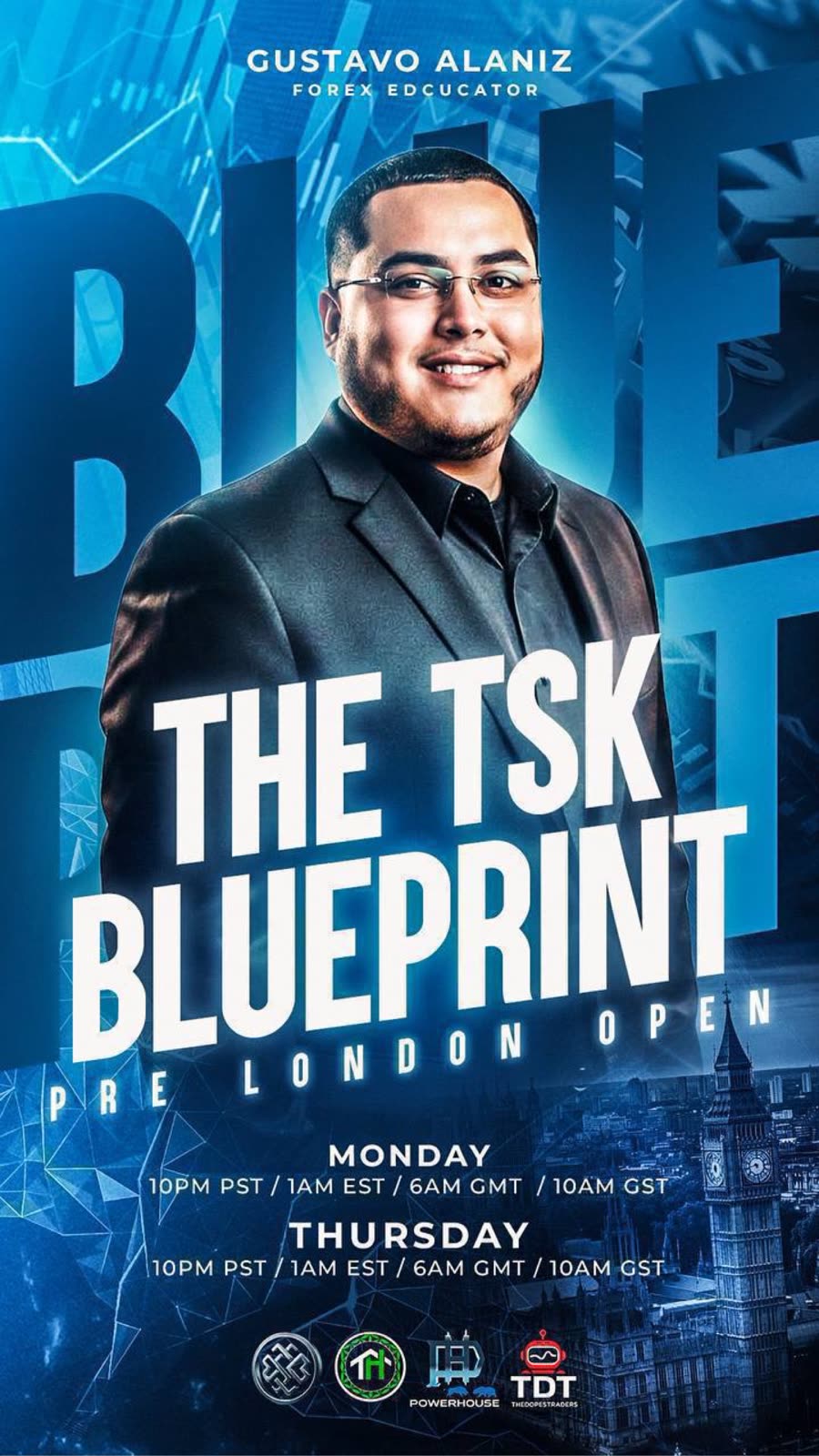 The TSK Blueprint ā Pre London Open, Monday and Thursday 10PM PST